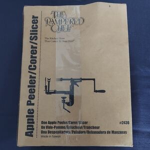 Pampered Chef Apple Peeler/Slicer/Corer